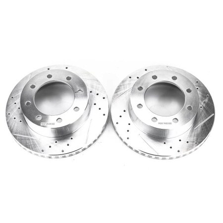 Powerstop Drilld&Slottd Rotor Pair, Ar85107Xpr AR85107XPR